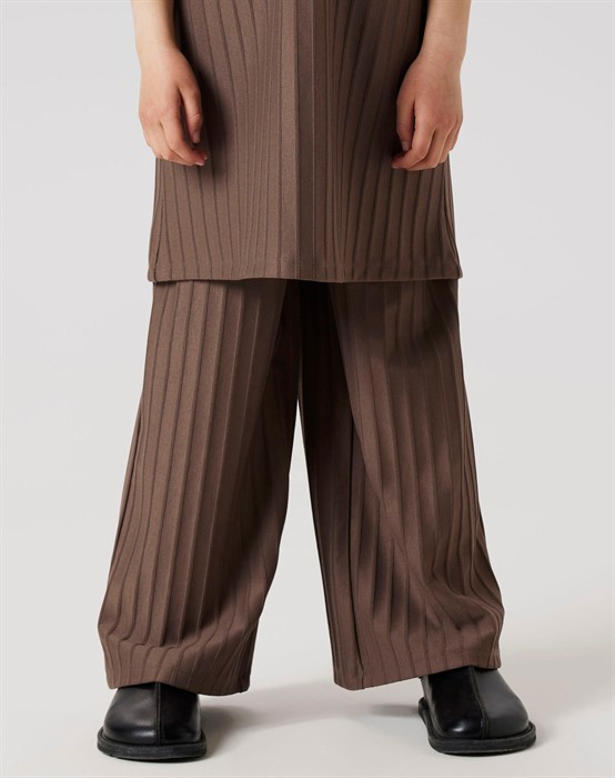 NKFRiana Wide Bukser - Peppercorn